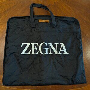 NWOT Ermenegildo Zegna Black Garment Bag Never Used 42" Long